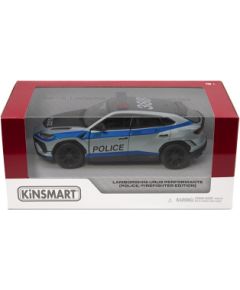 KINSMART Miniatūrais modelis Lamborghini Urus Performante (Police/Firefighter), scale 1:38