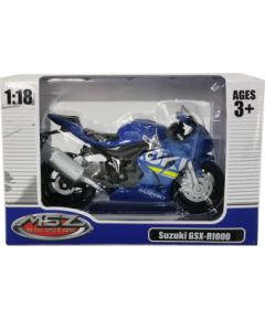 MSZ металлическая модель SUZUKI GSR-R1000 1:18