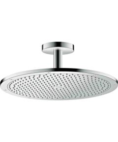 Hansgrohe dušas galva ar turētāju Axor ShowerSolutions 350 1jet, no griestiem, hroms