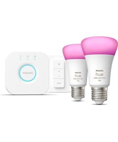 Philips Hue Starter Kit Colored 9W A60 E27 2pcs sw