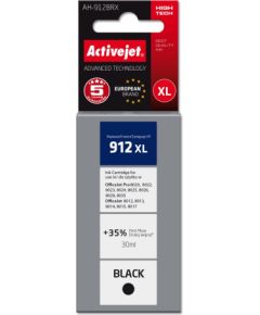 Activejet AH-912BRX Ink Cartridge (replacement for HP 912XL 3YL84AE; Premium; 1100 pages; 30 ml, black)