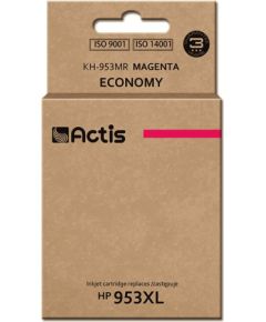 Actis KH-953MR ink (replacement for HP 953XL F6U17AE; Standard; 25 ml; magenta) - New Chip