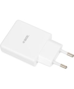 iBOX C-43 Slim GaN PD30W Wall charger, White