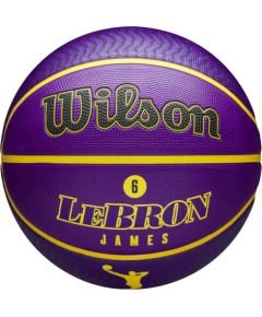 Wilson NBA Player Icon LeBron James Outdoor Ball WZ4027601XB (7)