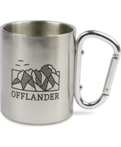 Offlander camping mug with a steel carabiner OFF_CACC_03