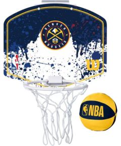 Basketball backboard Wilson NBA Team Denver Nuggets Mini Hoop WTBA1302DEN (One size)