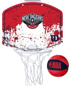 Basketball backboard Wilson NBA Team New Orleans Pelicans Mini Hoop WTBA1302NOP (One size)