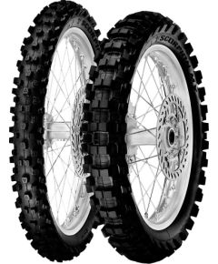 80/100-12 Pirelli SCORPION MX EXTRA J 50M TT CROSS INTERMED Rear DOT19 NHS