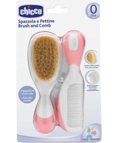 CHICCO Brush and Comb Pink