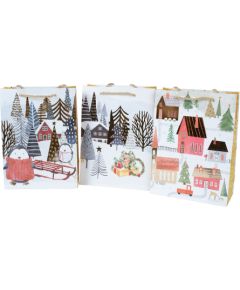 Gift bag WONDERLAND S, 18x24x8,5cm, mix