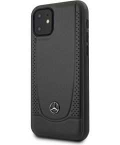 Mercedes-Benz   iPhone 11 Leather Hardcase Perforation Black