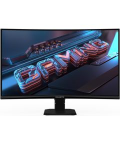 LCD Monitor GIGABYTE GS27QC EK 27" Gaming/Curved Panel VA 2560x1440 16:9 170Hz Matte 1 ms Tilt Colour Black GS27QCEK