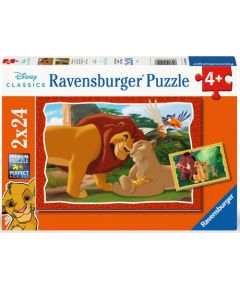 Ravensburger Puzzle 2x24 pc Family of the Lion King