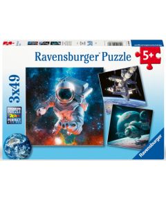 Ravensburger puzzle 3x49 pc Space