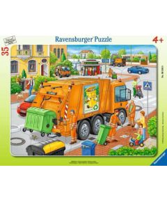 Ravensburger Frame Puzzle 35 pc Garbage Truck