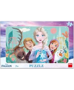 Dino Frame Puzzle 15 pc small Frozen