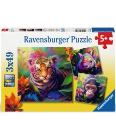 Ravensburger Puzzle 3x49 pc Children of the Jungle