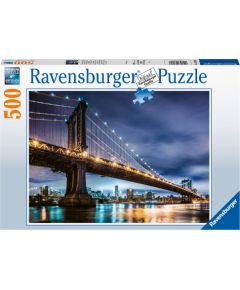 Ravensburger Puzzle 500 pc Sleepless City New York