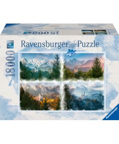 Ravensburger puzzle 18000 pc Castle Through the Seasons