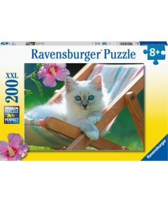 Ravensburger Puzzle 200 pc White Cat