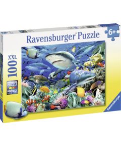 Ravensburger Puzzle 100 pc Reef of the Sharks