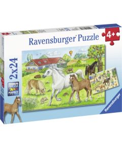 Ravensburger Puzzle 2x24 pc Horses