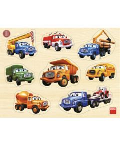 Dino Wooden Puzzle 8 pc Tatra