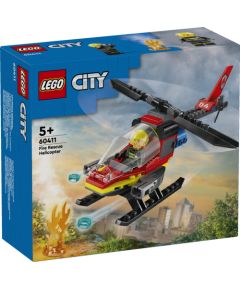 LEGO City 60411 Fire Rescue Helicopter