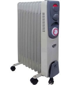 Besk Eļļas radiators 9 sekcijas 2000W ar taimeri