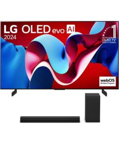 LG TV KOMPLEKTS AR SOUNDBAR OLED48C41LA + LG AV S40T