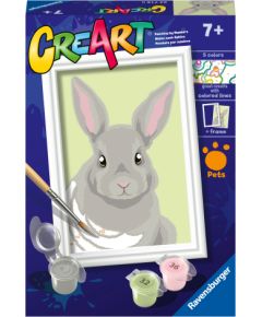 Ravensburger Paint by Numbers Gray Rabbit