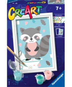 Ravensburger Paint by Numbers Cute Raccoon