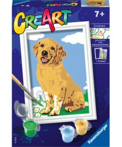 Ravensburger Paint by Numbers Friendly Retriever