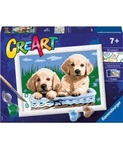 Ravensburger Paint by Numbers Cute Puppies