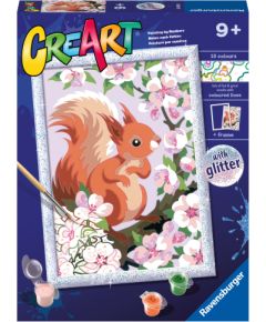 Ravensburger Paint by Numbers Spring Squirrel