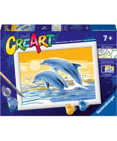 Ravensburger Paint by Numbers Delightful Dolphins