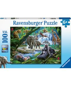 Ravensburger Puzzle 100 pc Jungle family