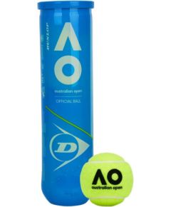 Dunlop Australian Open Tennis Ball 4 pcs AUO1 (żółty)