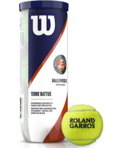 Wilson Roland Garos Clay Court 3 Tennis Ball WRT125000 (żółty)