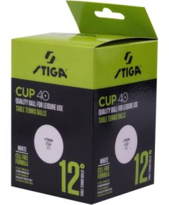 Stiga Ball Cup table tennis balls 12-PACK 92800591804