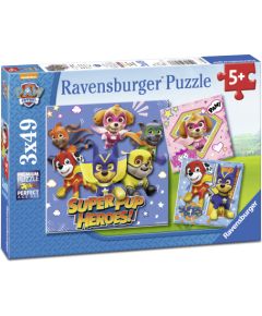 Ravensburger Puzzle 3x49 pc Paw Patrol