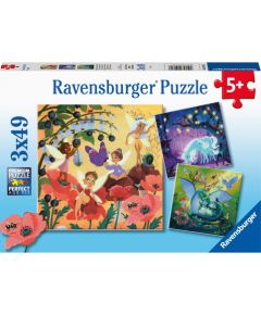 Ravensburger Puzzle 3x49 pc Magical Characters