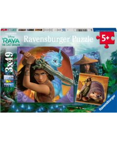 Ravensburger Puzzle 3x49 pc  Disney Raya and the Last Dragon