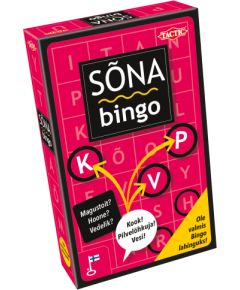 Tactic Reisimäng Sõna Bingo