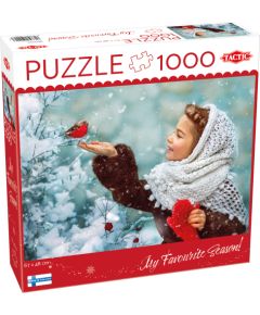 Tactic puzzle 1000 pc Girl with Red Paws