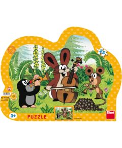 Dino Frame Puzzle 25 pc, The Little Mole