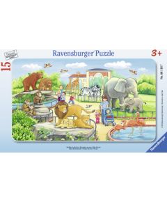 Ravensburger Frame Puzzle 15 pc Trip to the Zoo