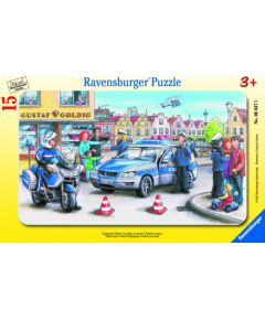 Ravensburger Small Frame Puzzle 15 pc Police