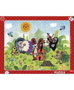 Dino Frame Puzzle 40 pc, The Mole and the Band