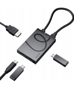 HUB 4in1 USB TYPE-C 1x HDMI 4K 3x USB-C PD3.0 10Gbps / Ulanzi H1